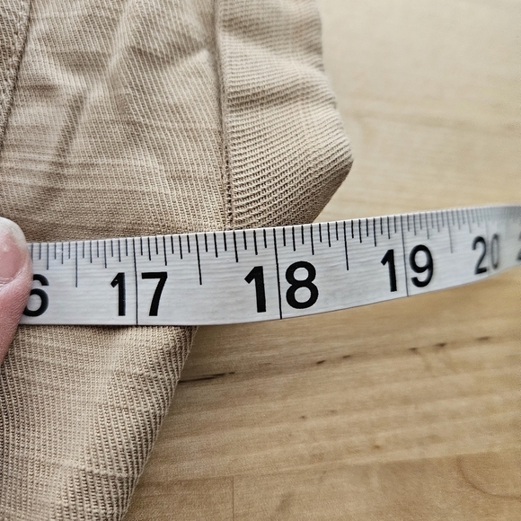 Abercrombie & Fitch XS Belted Brown Utility Jumpsuit Women Petite Short Sleeve - Picture 8 of 12